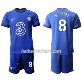 Chelsea Ross Barkley 8 Kind Voetbaltenues Thuis 2020/21 - SS (+ Korte broeken)